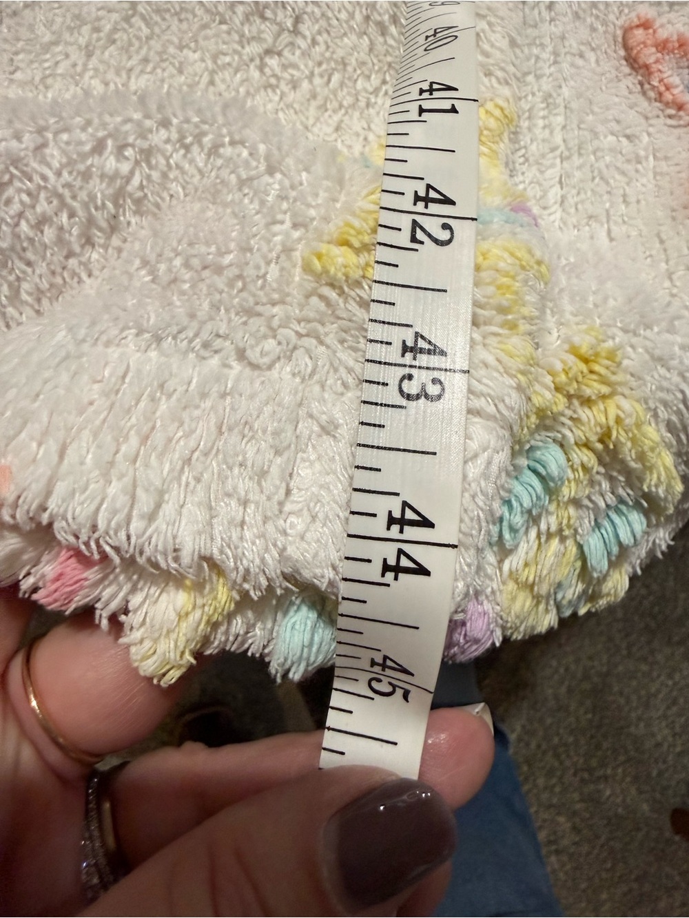 Canyon Group Vintage Chenille Floral Robe size L - Picture 12 of 15